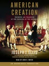 Cover image for American Creation